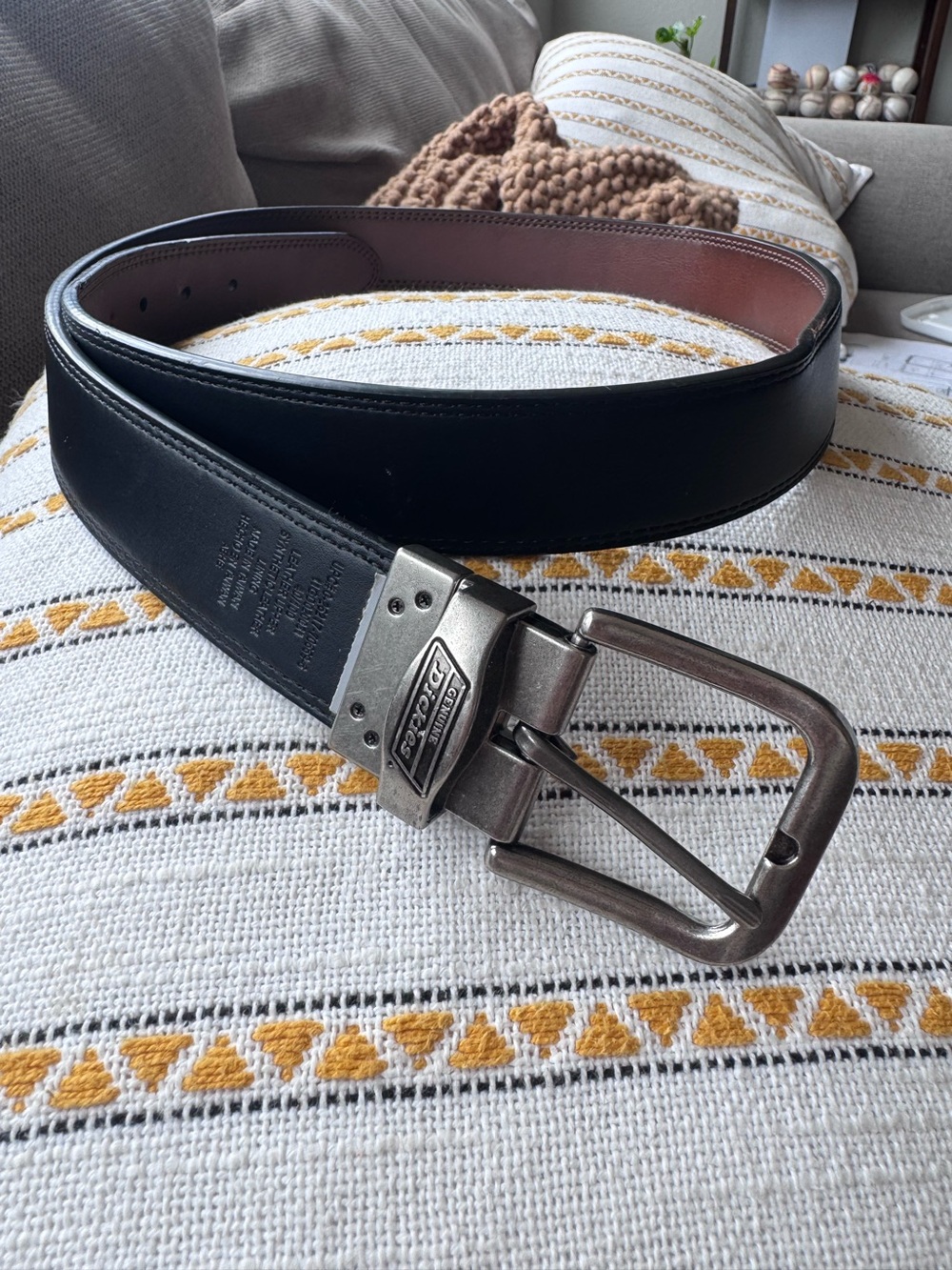 Dickies mens  belt vguc leather